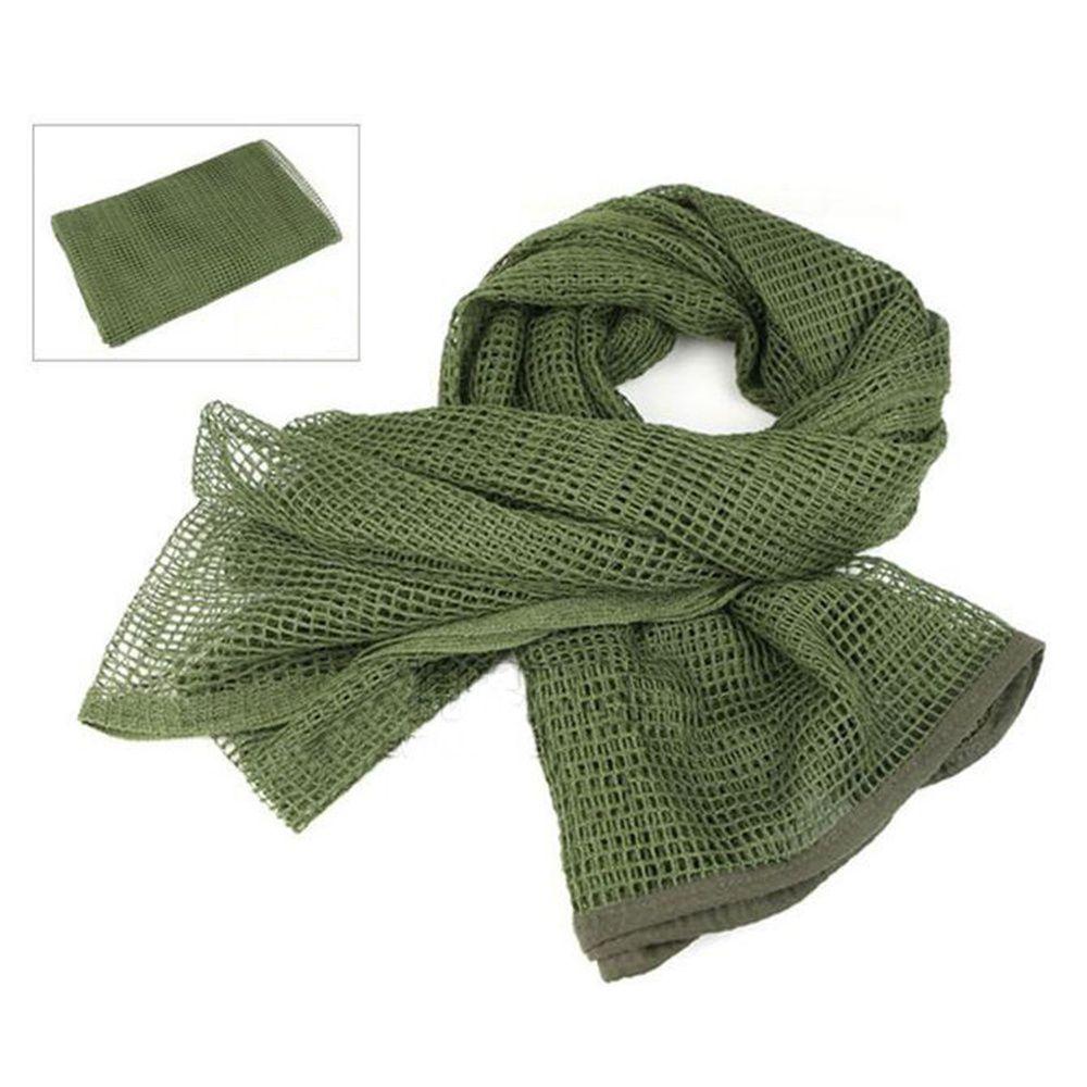 Outdoor Sport Head Shawl Camouflage Mesh Net Camo Scarfs Camping Scarf Neck Scarf Cycling Scarf