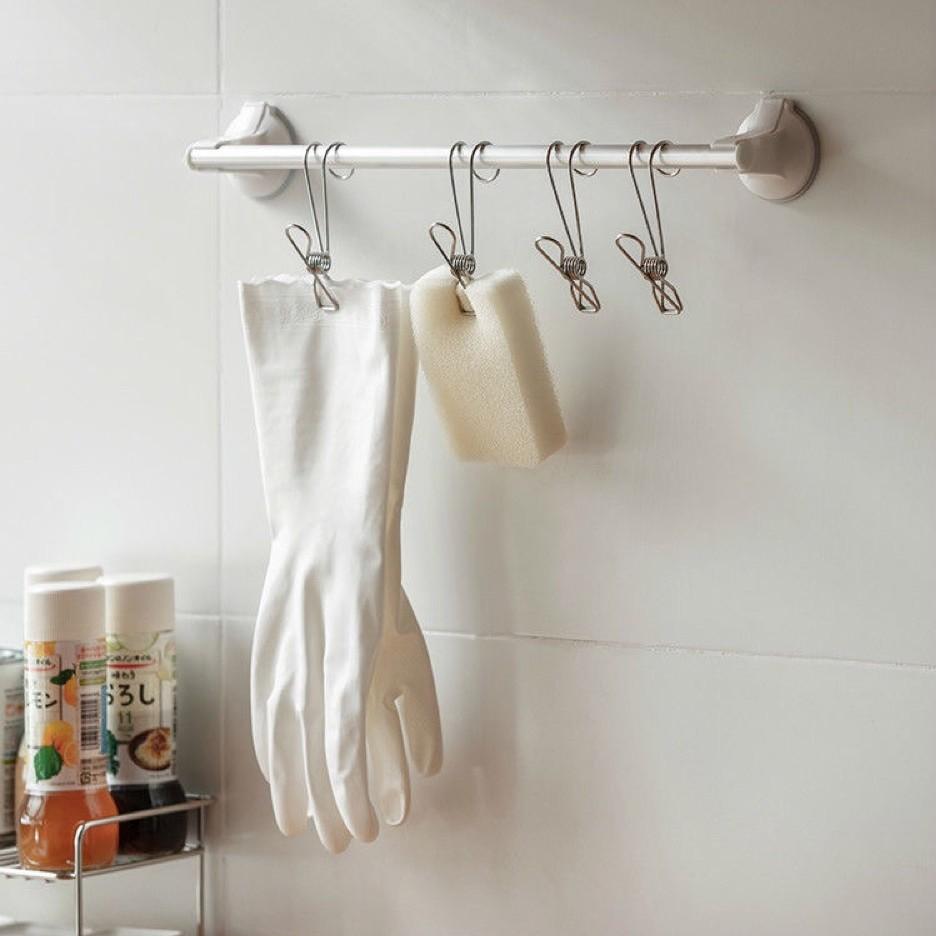 5 шт. прищепка из нержавеющей стали с крючком для дома и кухни ARI