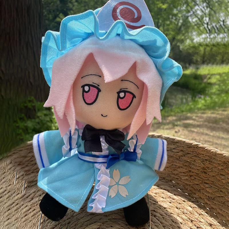 Реальное фото Проект TouHou Fumo Плюшевая игрушка Хакурей Рейму Комейдзи Сатори Кирисаме Мариса Мягкие аниме плюшевые игрушки Подарки Девушка