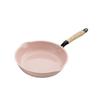 Takeda Corporation x x Керамическая глубокая сковорода для жарки IHFFT26PI [Приготовление/Сковорода для жарки/Совместимая с индукционной плитой] Розовая, 46.6 29.6 10.7 см, Сковорода, совместимая с индукционной плитой, 26 см,