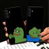 Funny Sad Forg P-Pepe Meme Soft Phone Case for Samsung A17 A37 A57 A16 A26 A36 A56 A15 A25 A35 A55 A14 A24 A34 A54 A13 A23 A33 A