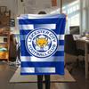1pc leicester city Print Flannel Blanket, High quality Comfortable for All Seasons, Home Decor, Warmth and Comfort, Perfect for Christmas Gifts70