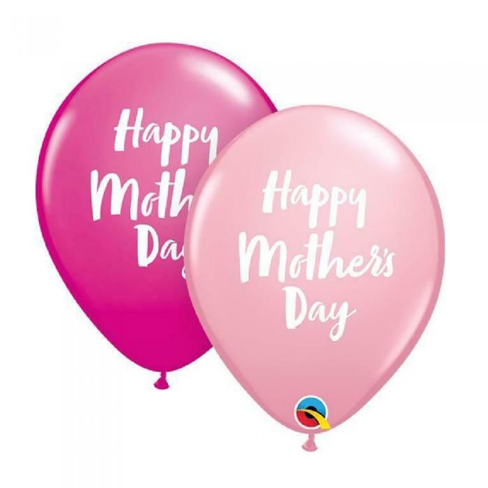 Qualatex 11-дюймовые латексные шары с надписью «День матери» (Пакет из 25)