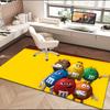 M Bean Area Rug Suitable for Indoor And Outdoor,Carpets for Playroom, Homes, Offices, Living Rooms,Home Decor,Christmas Fan Gift
