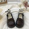 Весна Новые Элегантные минималистичные женские Туфли Модные Универсальные Женские Туфли Новые Повседневные Удобные на толстой подошве Лоферы