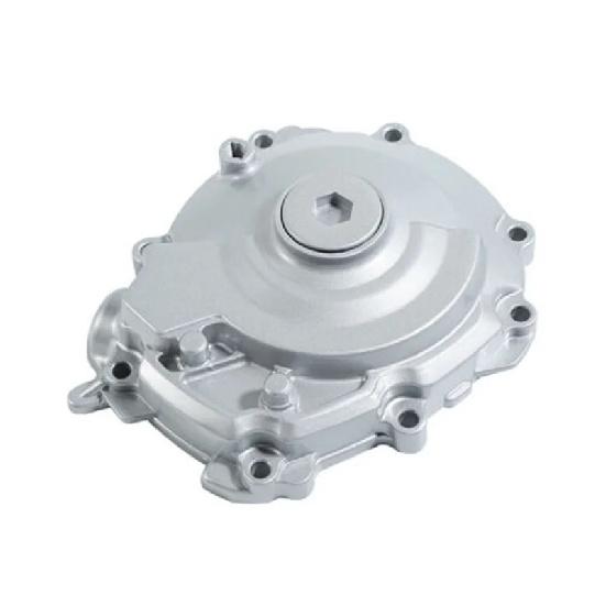 Motorcycle Engine Stator Crankcase Crank Case Cover For YAMAHA YZF-R1 2015-2022 2021 2020 19 18 17 16 Silver
