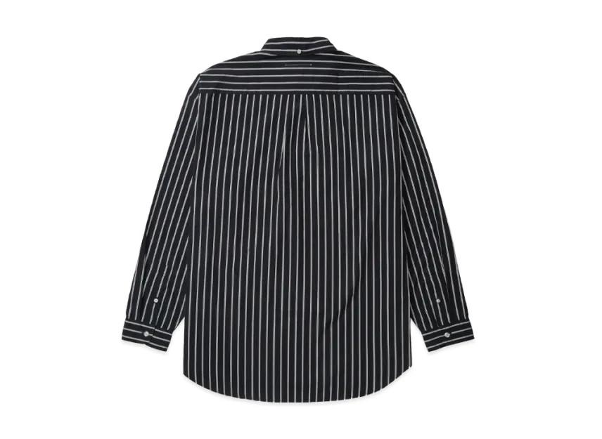 Supreme X MM6 Maison Margiela Рубашка в полоску "Черная"