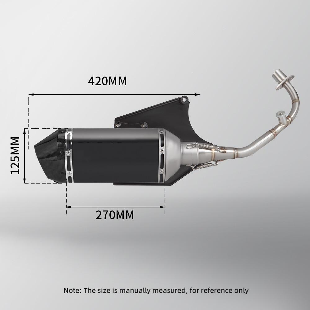 Модифицированный глушитель для мотоциклов 3V Spring 150 (2014-2020 гг.)