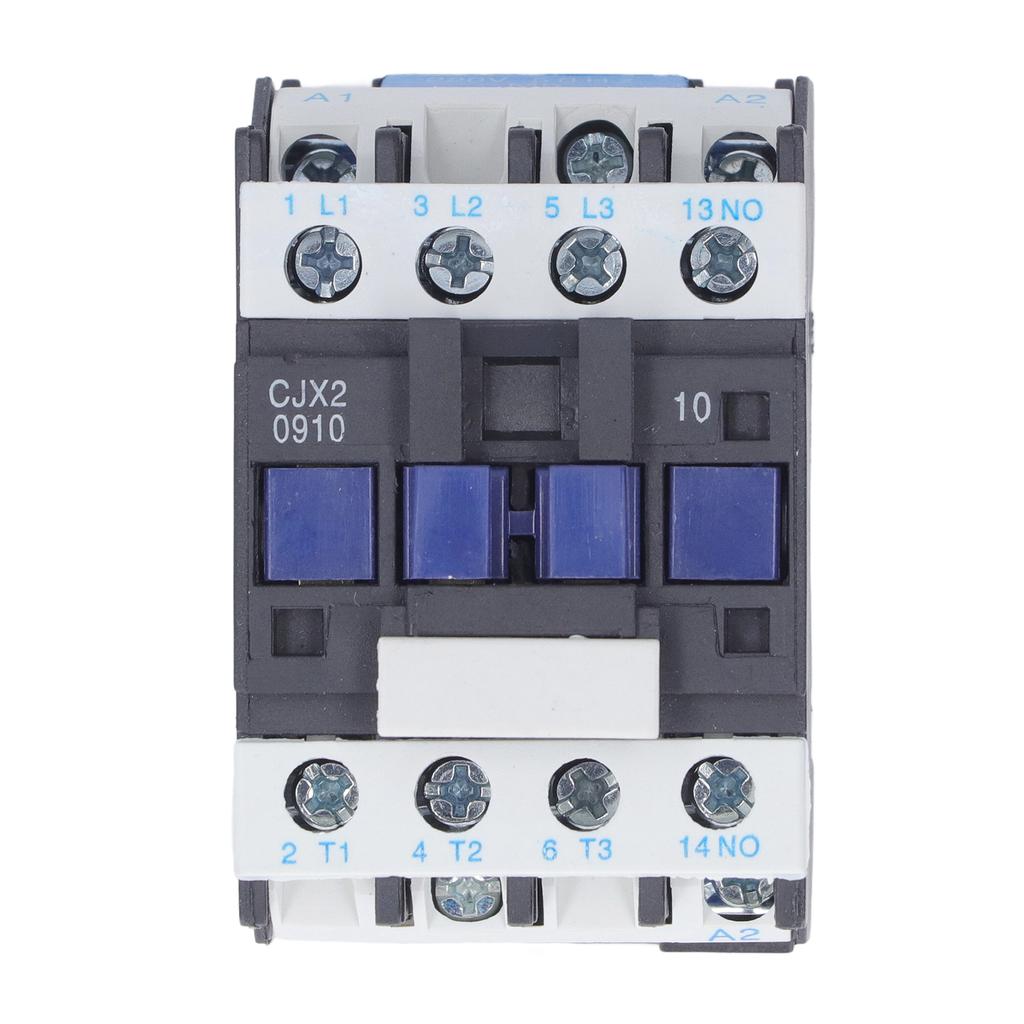 Катушка контактора переменного тока НО для управления питанием двигателя, индикаторы CJX2‑0910 220В 50Гц 9А