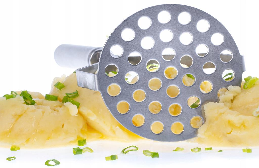 KADAX Tłuczek Do Ziemniaków Ubijak Praska Stalowy Ugniatacz Puree Stalowy