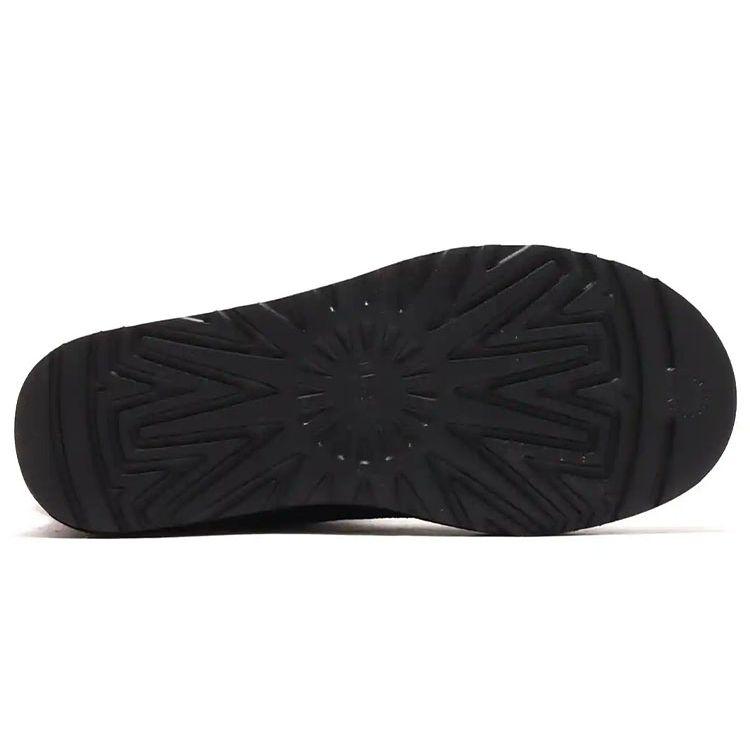 UGG Классические короткие 2 замшевые теплые прочные повседневные удобные зимние ботинки до середины голени женские ботинки черные 1129231-BLK