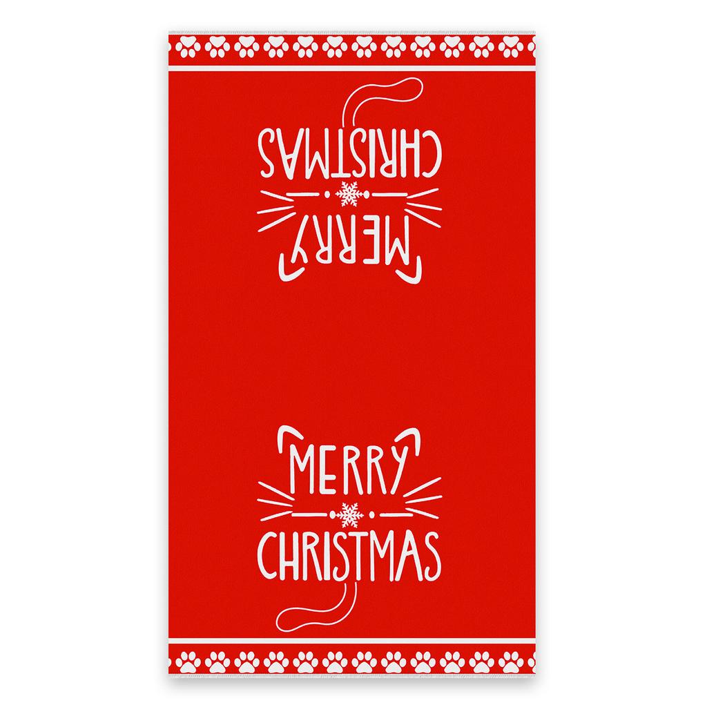 Cross-border New Product Hot-selling Models, Christmas Day Printed Towels, Kitchen Water-absorbing Small Towels, Hand Towels, To Customize