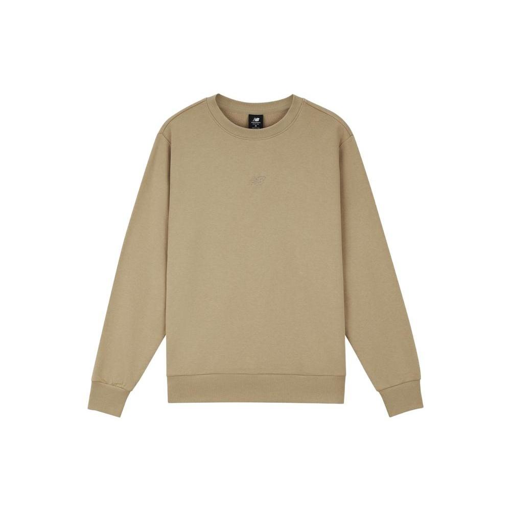 New Balance Pullover Sweatshirt Asia Sizing 'Brown' Men's AMT33334-INC