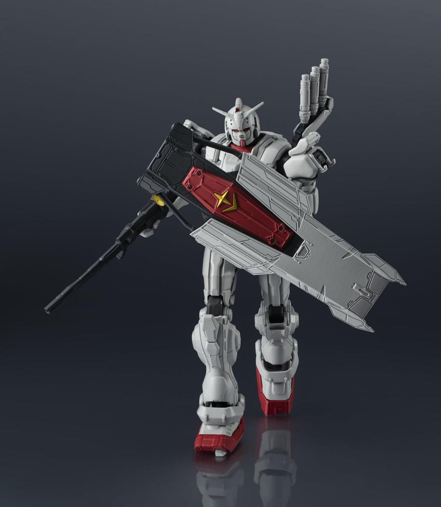 TAMASHII NATIONS GUNDAM UNIVERSE Мобильный костюм Gundam Requiem of Vengeance GUNDAM EX 150 мм окрашенная подвижная фигурка приблизительно. ПВХ и АБС