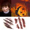 For Halloween Party Zombie Scars Tattoos Fake Blood Horror Scary Makeup Sticker