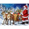 5D Diamond Painting Santa Claus Full Diamond Embroidery Cross Stitch Mosaic Accessories Rhinestone Christmas Home Decoration