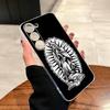 Чехол для телефона с принтом S-Santa M-Muerte Для Samsung A10, 12, 20, 21S, 30, 31, 40, 50, 51, 52, 70, 71 Прозрачный чехол