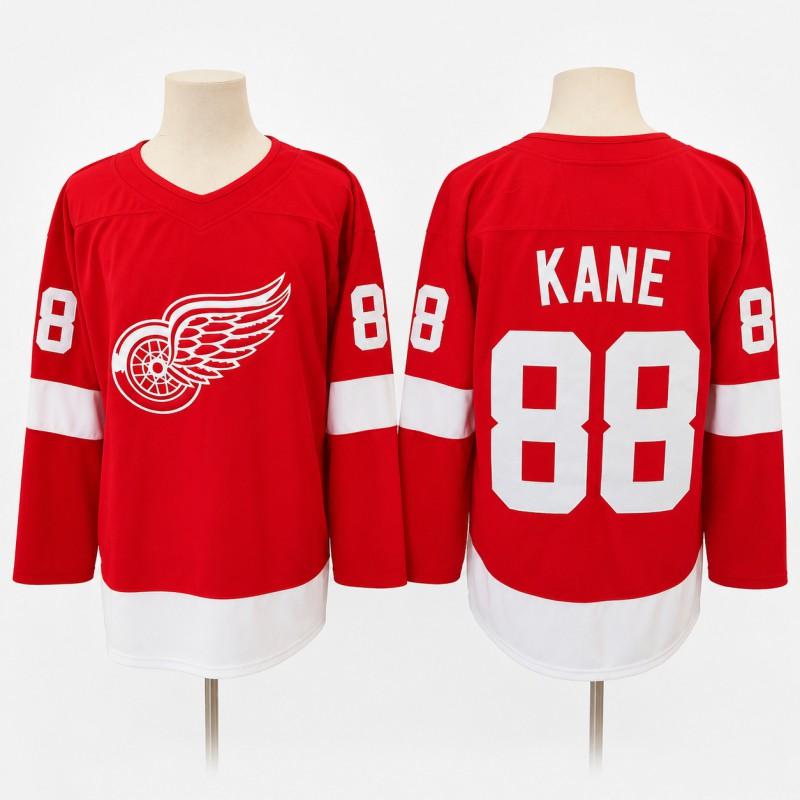 Full Embroidery Hockey Jersey Boston Bruins Red Wings Grizzlies Team Sportswear Men Women Winter Long Sleeve