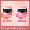 Mushroom-Shaped Haircut Bean Bag Blush Apricot Nature Highlight Repair Makeup Palette Novice Female Genuine Goods Classy Rouge Blusher Plate