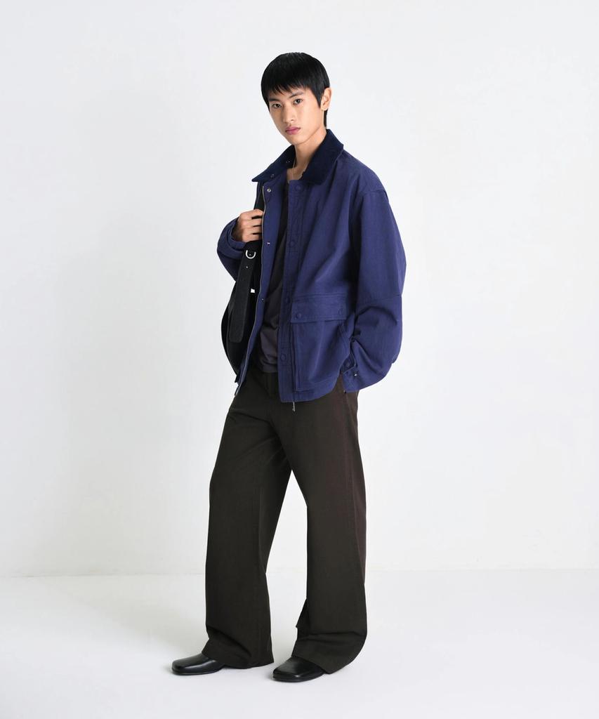LABELARCHIVE Marvin Twill Cotton Chino Pants Brown