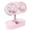 Telescopic Mini Table Fan Folding Air Cooler USB Desktop Small Fan  Running