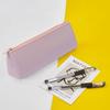 Silicone Stationery Storage Bag Zipper Stationery Organizer New Pen Bag  Gift