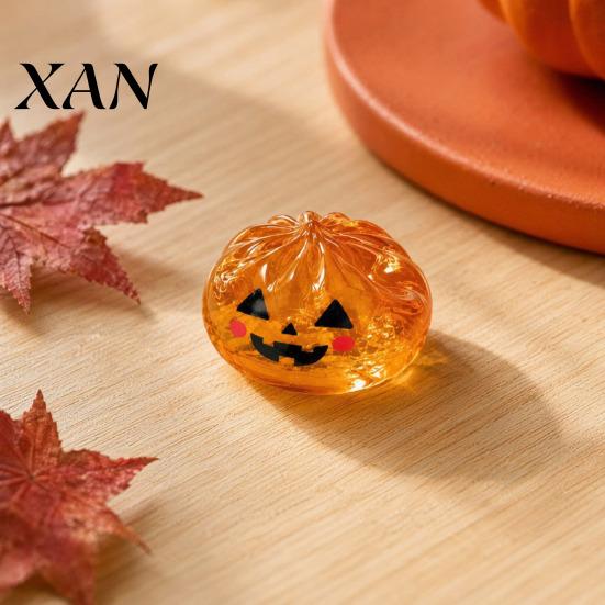 Soft Maltose Fidget Toys Halloween Glitter Squeeze Stress Ball, TPR Slow Rising Toy, Relief Sensory Ghost Pumpkin Eyeball Dumpling Decompression Gift
