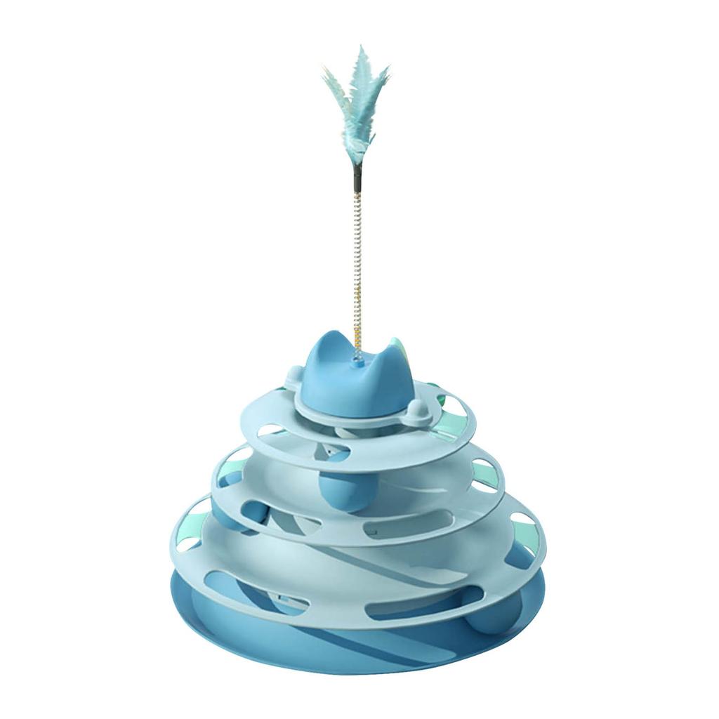 Игрушки Четырехъярусная карусель Самовозбуждение Скука Дразнящие игрушки Интерактивные игрушки Товары для питомцев