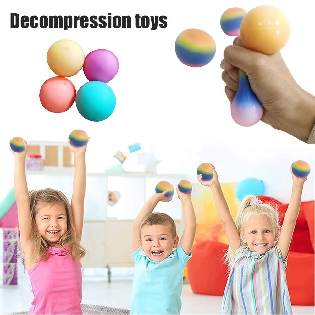 Сенсорная игрушка Сжимающий мячик Игрушка для терапии рук для детей и взрослых с аутизмом
