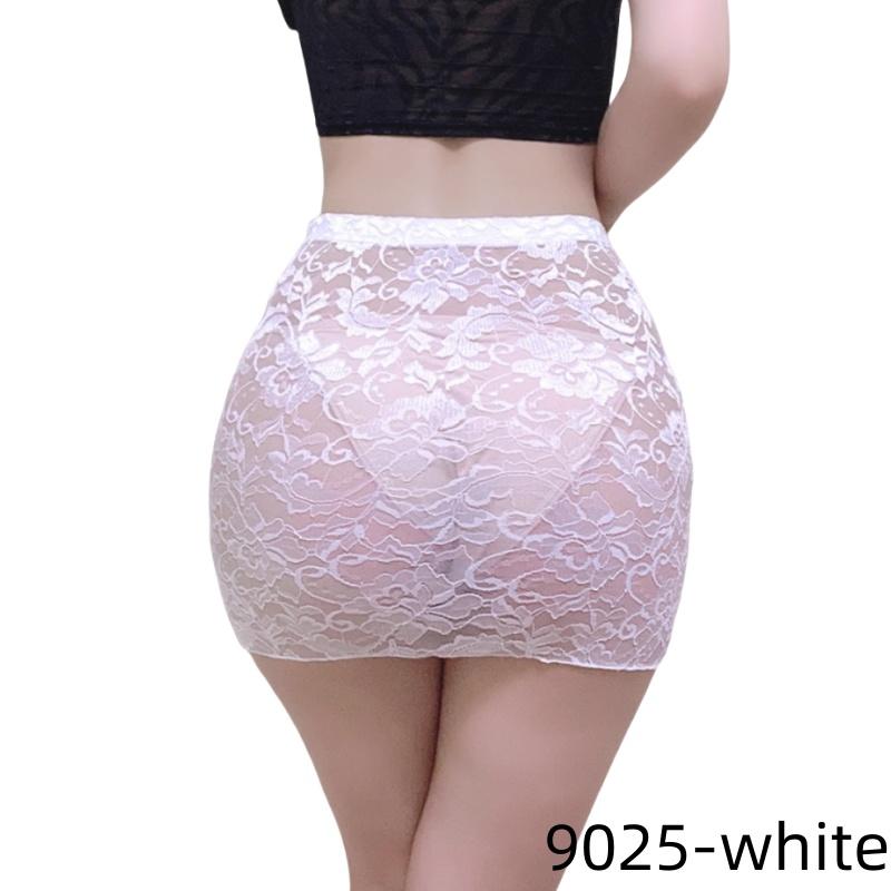 Женская прозрачная сексуальная мини-длинная мини-юбка с запахом для ночного клуба, женские полые кружевные черные плиссированные юбки для женщин, лето