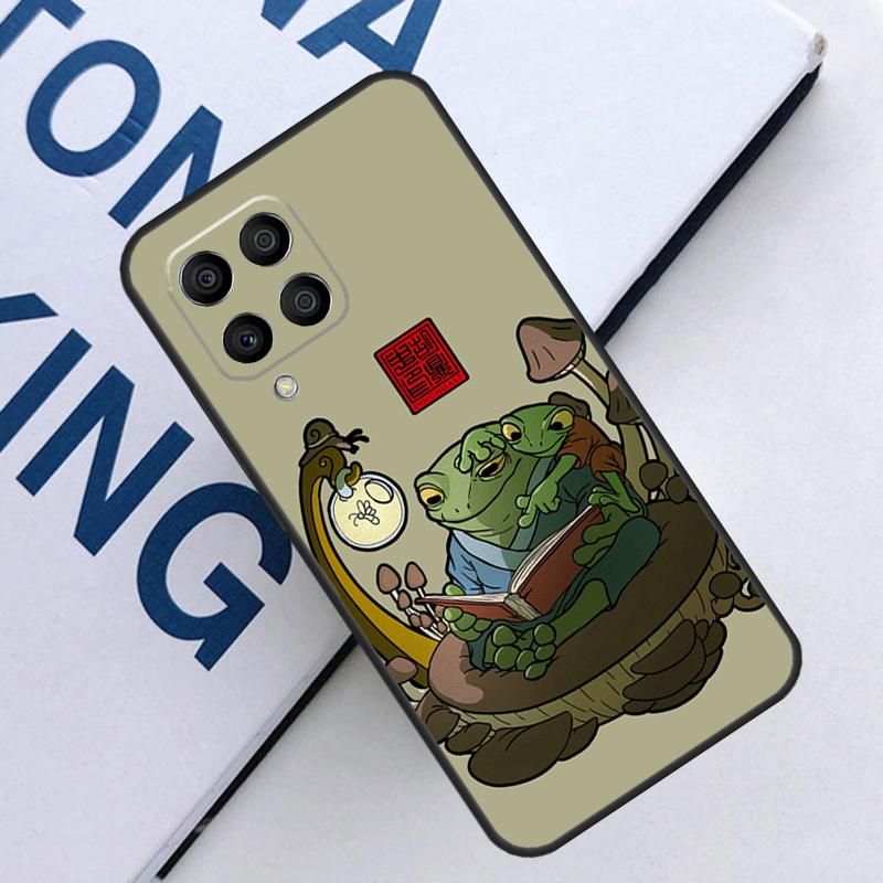 Лягушка и его сын Для Samsung Galaxy M31 M55 M15 M11 M21 M13 M33 M35 M53 M14 M34 M54 M12 M32 M52 M06 M16 Чехол
