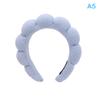 Simple Hair Hoop Headwear Hair Accessories For Washing Face Headbands Colorful Fabric Hairbands Spa Headband Makeup Headband