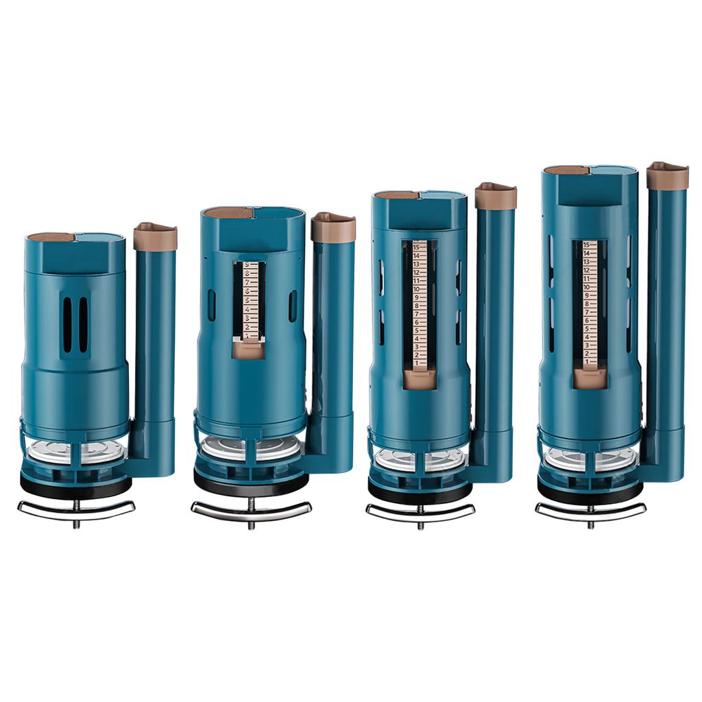 Split Toilet Drain Valve Two Button Toilet Water Outlet Valve Double Flush Fill Water Tank Replacement Fittings