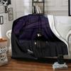 1pc nightmare ___________ addams Soft Flannel All-Season Throw for Home, Office, Outdoor UseDurable Comfort  100597