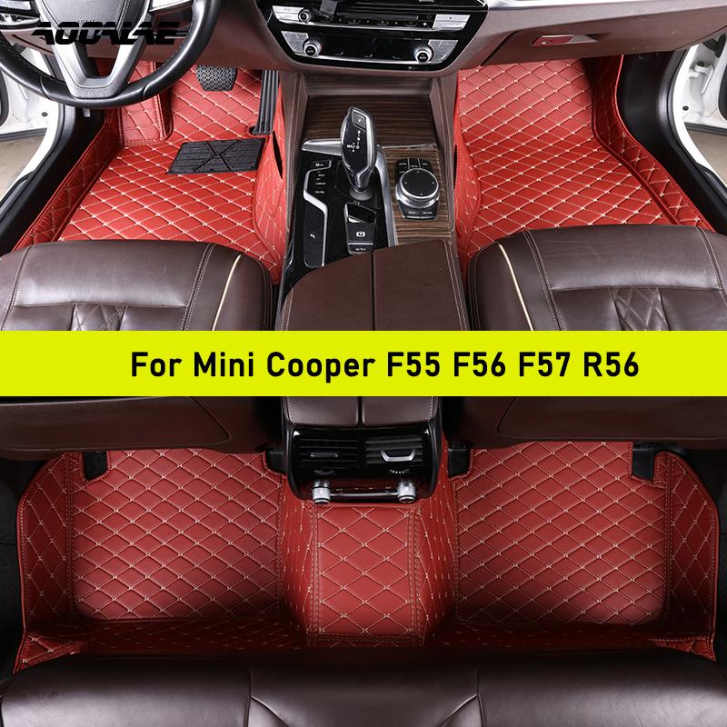 Автомобильные коврики для Mini Cooper F55 F56 F57 R56 Автоковры для ног Coche Аксессуары