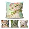 Нахида Анимация Игра G-Genshin I-Impact Наволочка Квадратная Подушка Спальня Диван ДосугКомфорт Гостиная Украшение Дома 40X40