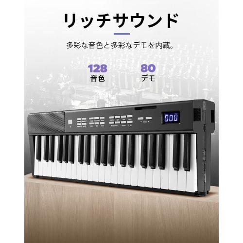 Starfavor SP-15F 88-клавишное складное электронное пианино с перезаряжаемой батареей, 198 тембров, 198 ритмов и MIDI-функциями, портативная и легкая клавиатура