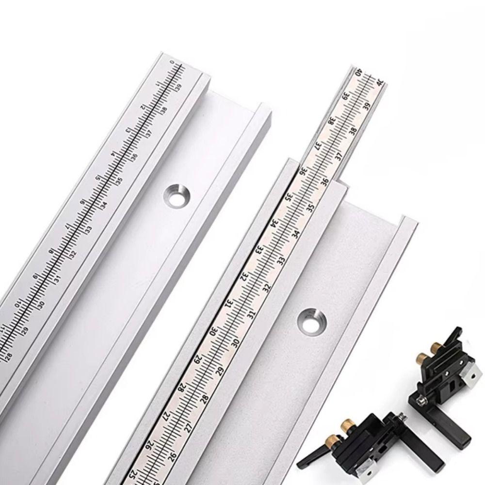 С Шкалой Часть Настольной Пилы Т-образные Пазы Слот Деревообработка Миторный Паз Деревообработчики
