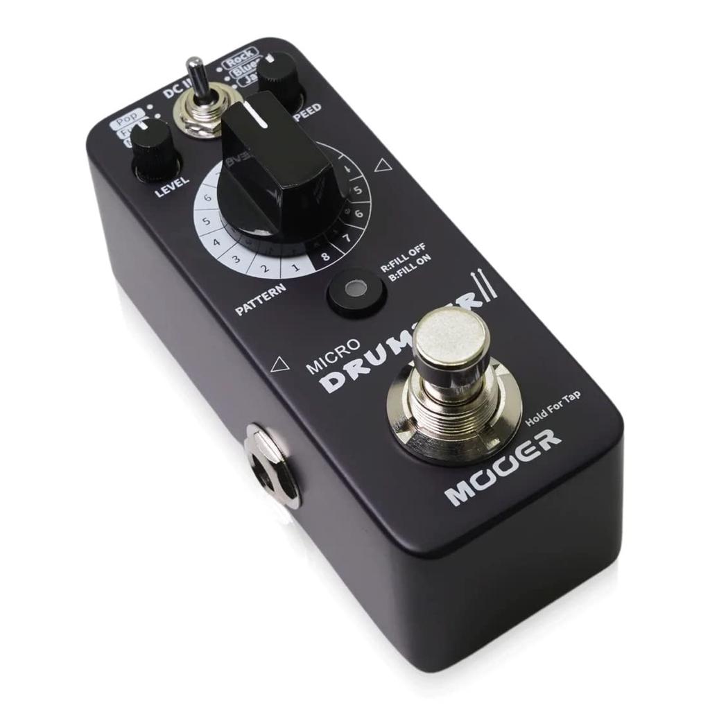 Mooer Micro Drummer II Drum Machine Pedal Effects