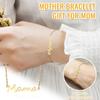 Браслет Mama из нержавеющей стали с буквами, женский браслет серии ко Дню матери