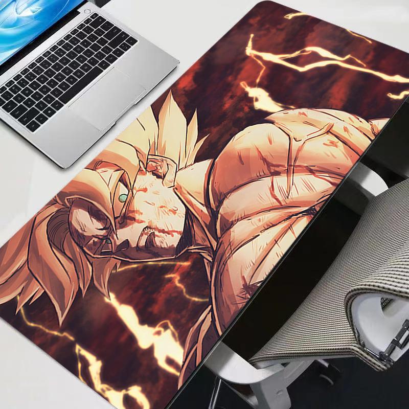 New Mouse mat Gaming Keyboard Rug Laptop Japan Cool Anime Mouse Pad XXL Black DBZ Dragon Ball Desk Mat PC Gamer Carpet Mousepad