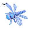 Dragonfly Stress Reliever 3D Printed Figurine, Articulated Model with Movable Joints, Desktop Ornament Relief Insect Fidget Toy for Desk Decoration