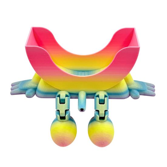 Держатель для губки, напечатанный на 3D-принтере, с дренажными ножками, подставка для губки для ванной, кухни, раковины, столешницы, многофункциональный органайзер для губок, полка для хранения