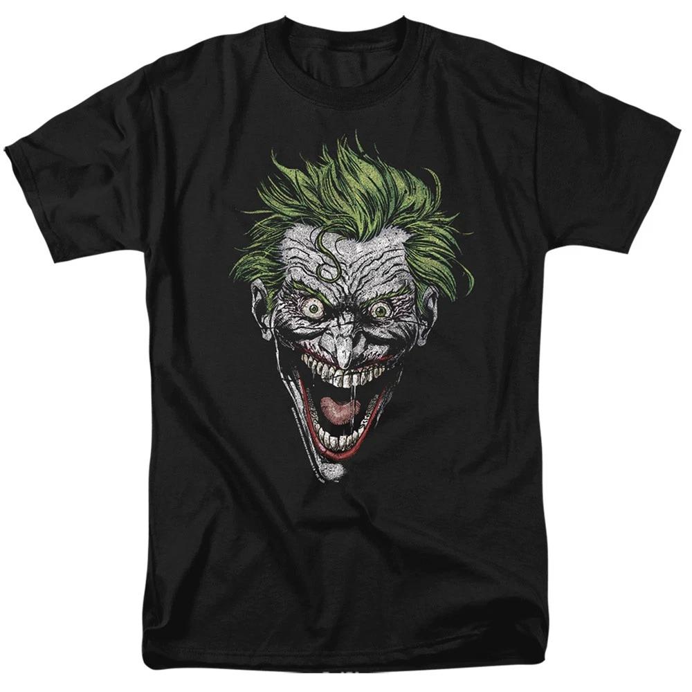 DC Comics - Batman - Joker - Unisex Short Sleeve Children's T-shirt - Black