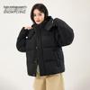 SNOWFLYING Women's Casual Lightweight Hooded Down Jacket