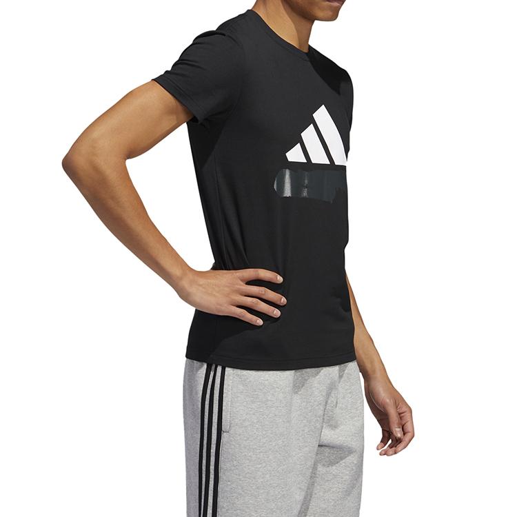 Adidas Мужская футболка с коротким рукавом Modern Sports, черная FT2829