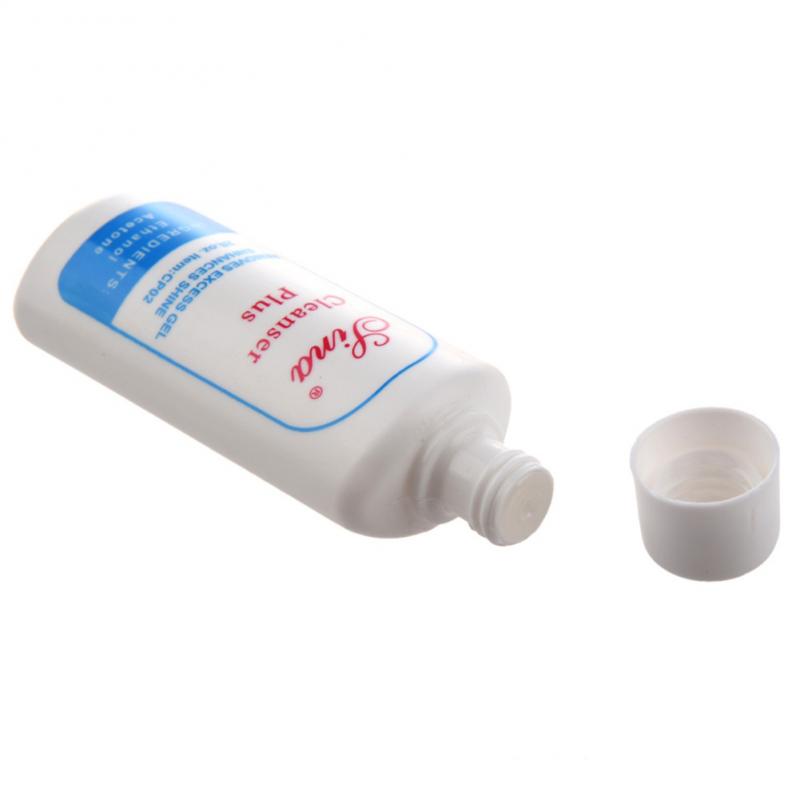 60 мл очищающий гель для снятия растворителя, очиститель УФ-лака для ногтей, маникюра, дизайна ногтей, фототерапии, очиститель, инструмент для ухода за ногтями, средство для снятия лака