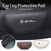 Car Knee Cushion Soft Knee Pad Elbow Thigh Support Accessories For Alfa Romeo Giulietta GT 159 147 156 Mito Brera Giulia Spider zk3