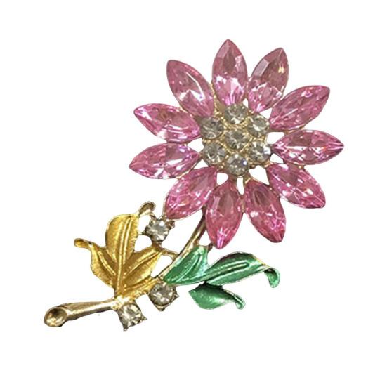 Автомобильный освежитель воздуха в виде цветка, клипса, универсальный, простая установка, блестящий, искусственный