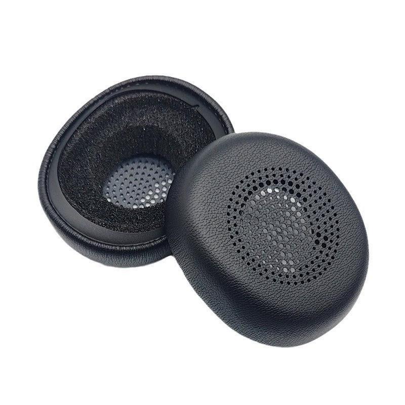 Подходит для Jabra Elite 45H Evolve 2 65 Uc 40Ms Evolve 2 40 Амбушюры Чехол для наушников Подушечка из губки Кожаные амбушюры
